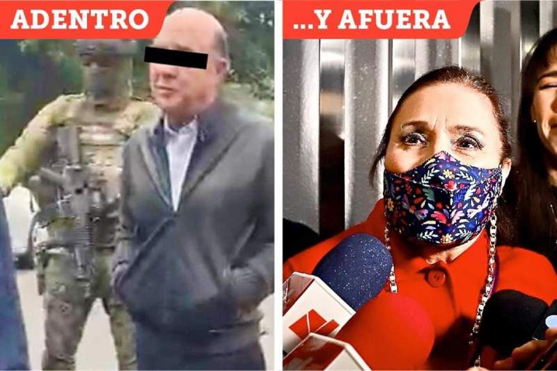Cae Murillo Karam por Ayotzinapa y sale libre Rosario Robles