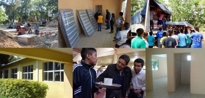 Realiza Gobierno de Oaxaca mejoras en internado de Reyes Mantecón por más de 9.1 MDP: IEEPO