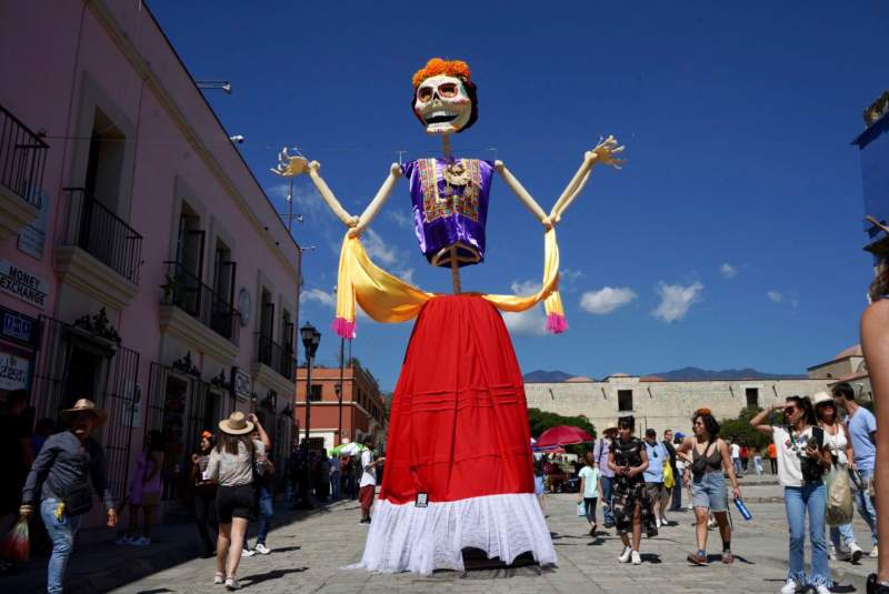 Tradiciones y colores del “Día de Muertos” en Oaxaca