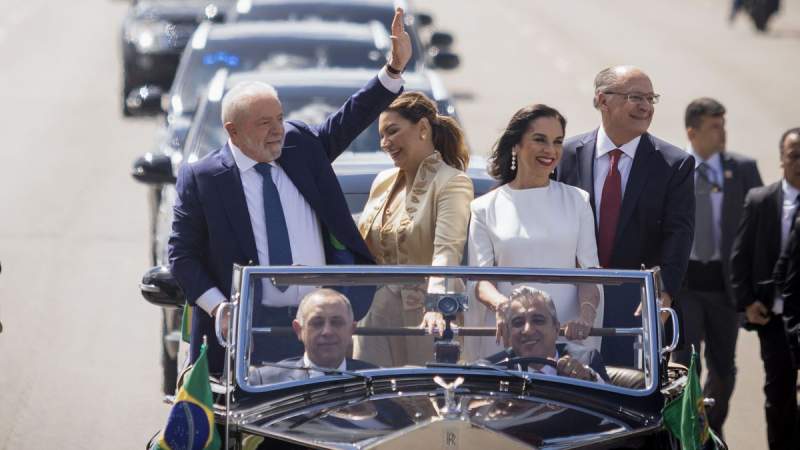 Toma de posesión de Lula da Silva como presidente de Brasil