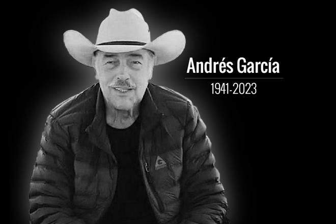 Murió Andrés García, a los 81 años