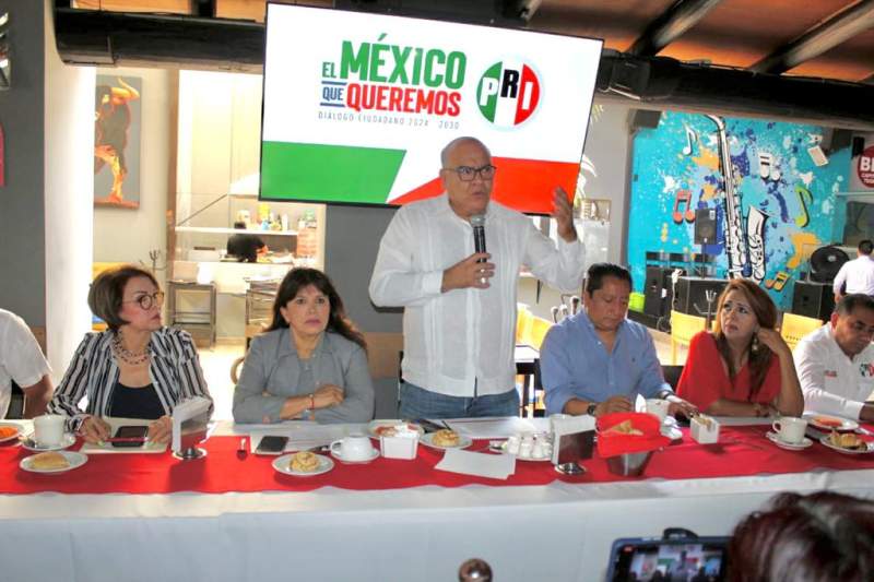 Realizará PRI Oaxaca Diálogos ente militancia y asociaciones civiles “El México que Queremos”