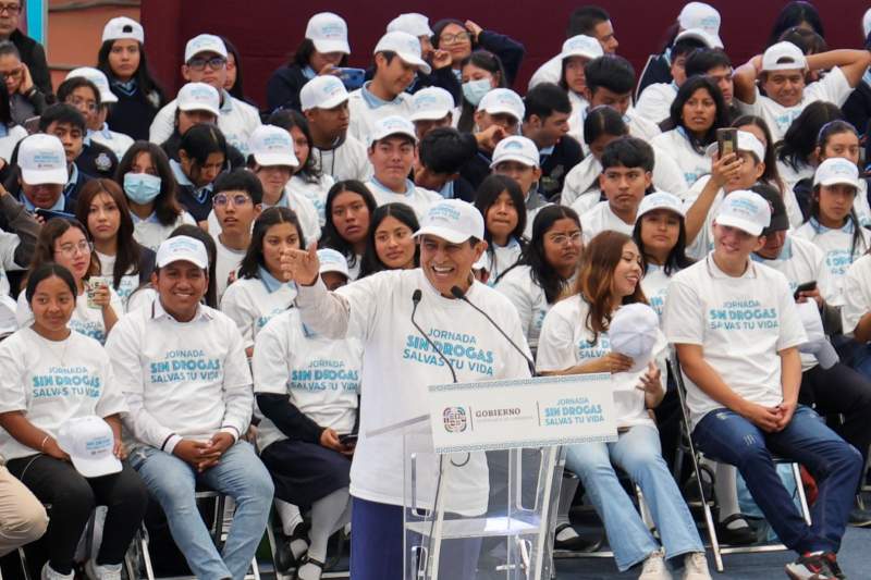 Prioriza Gobierno de Oaxaca atención integral de las juventudes con la jornada Sin drogas salvas tu vida