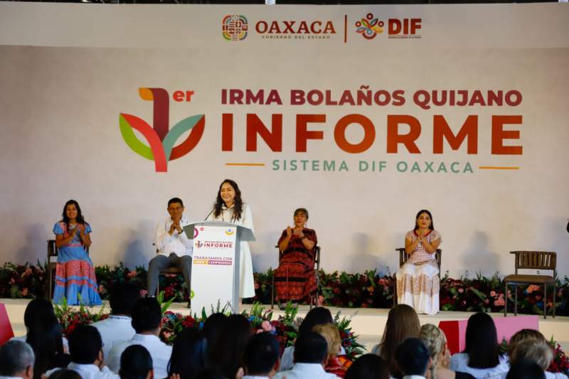 En un año de trabajo transformamos al DIF Oaxaca: Irma Bolaños