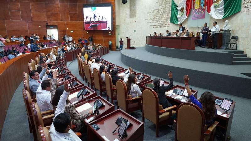 Aprueba Congreso de Oaxaca homologar la elección de Gubernatura con las elecciones federales
