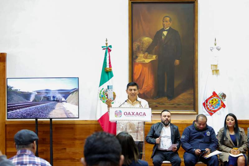 El Tren Interoceánico representa una nueva era de progreso con bienestar en el sureste de México: Salomón Jara