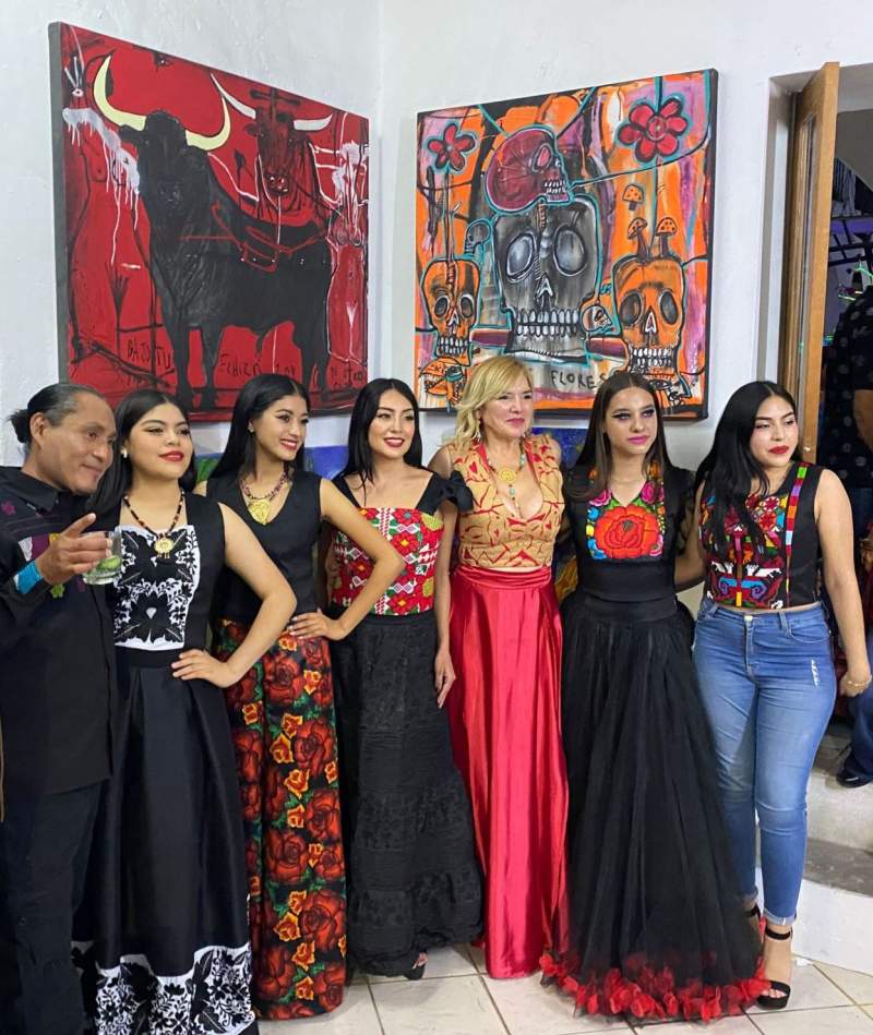 ¡Fashion Show de Lety Borja y Exposición Pictórica de Grandes Artistas en Oaxaca!