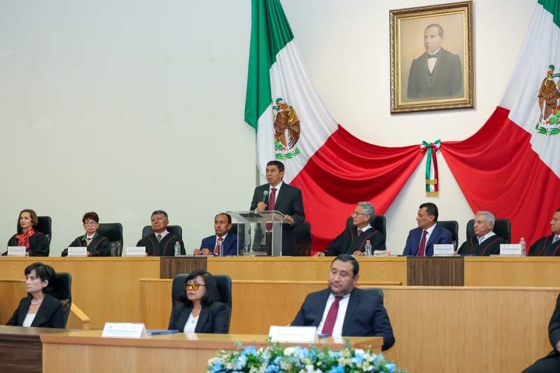 Poderes del Estado unidos por la transformación de Oaxaca: Gobernador Salomón Jara