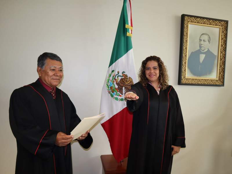 Toma protesta magistrada Berenice Ramírez Jiménez como nueva presidenta del TSJ