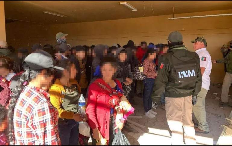 INM localiza a más de cien personas migrantes en casa abandonada de Sonora