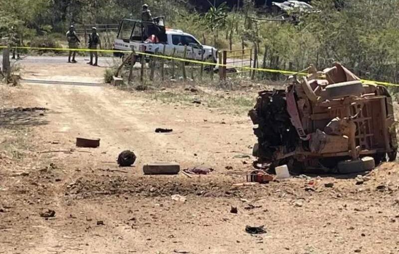 Mueren tres campesinos tras explosión de ‘narcomina’ en Tubiscatío, Michoacán
