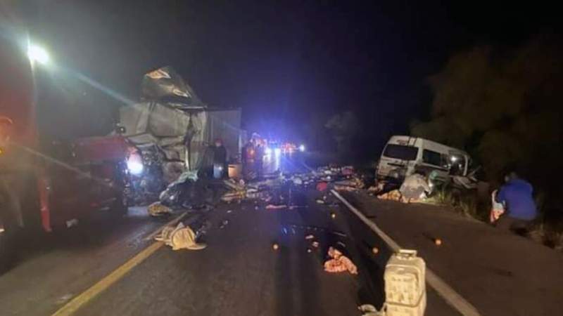 Tragedia en Tamaulipas: Accidente en la carretera Victoria-Monterrey deja ocho muertos; un menor incluido