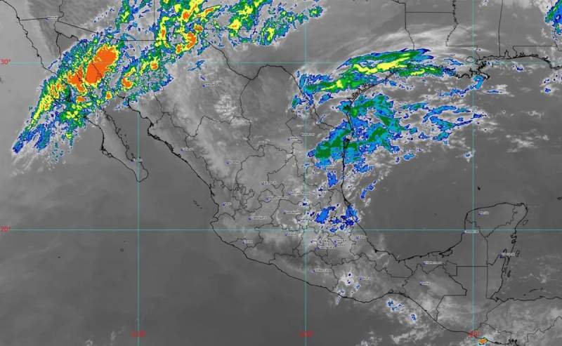 Clima: conozca dónde habrá lluvias, calor, vientos y frío este viernes 19 de abril en México