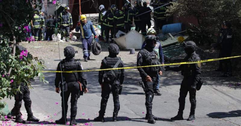 Fallece mujer en explosión en Tlalpan; cuatro lesionados permanecen en el hospital