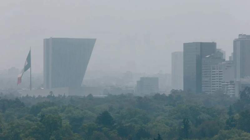 Tercer día de mala calidad del aire en el Valle de México