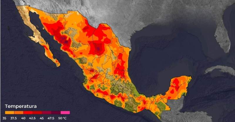 ¡Tome precauciones! Onda de calor se prolongará por lo menos toda la semana en Sinaloa