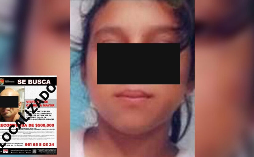 Hallan muerto a Víctor “N”, presunto feminicida de Liliana, menor de 12 años asesinada en Chiapas