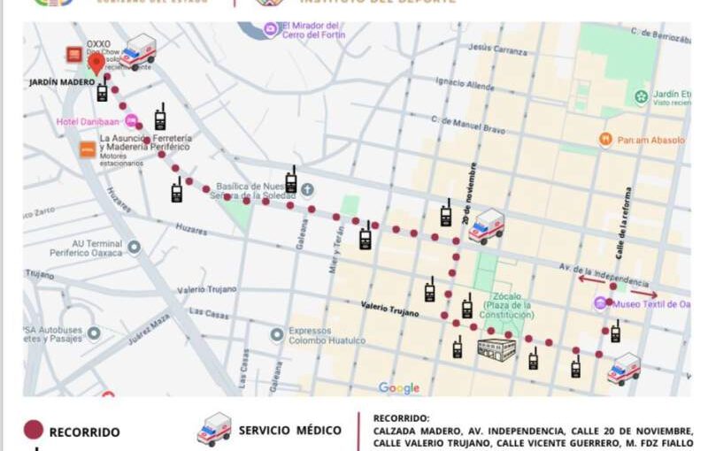 Informan ruta del Desfile cívico-deportivo 114 Aniversario de la Revolución Mexicana