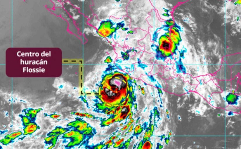 Huracán “Flossie” se intensificará hoy 1 de julio, ¿qué entidades serán afectadas por lluvias?