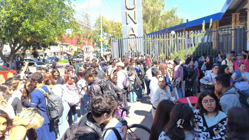 Falsa alarma de bomba en FES Iztacala provoca desalojo y movilización de emergencias en Tlalnepantla