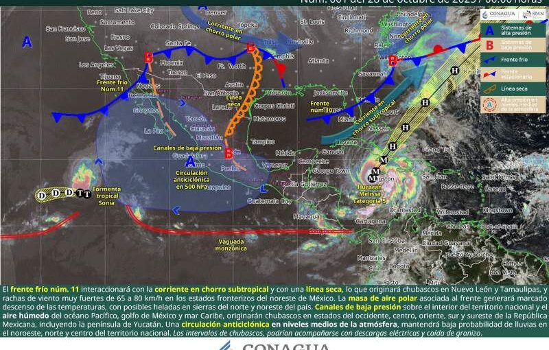 Pronostican baja probabilidad de lluvias y alta radiación solar en Oaxaca para este martes